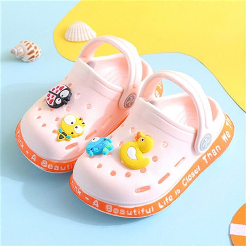 Sandália Infantil CroKids™️ | Animados Sandália Infantil CroKids Superfacilita Rosa 02 N° 20 (Pé 13cm) 