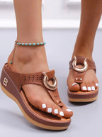 Sandália Ortopédica Belinda Sandália Ortopédica Belinda Superfacilita Marrom 33 