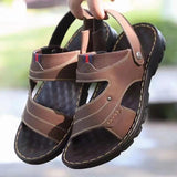 Sandálias Masculina de Couro MaxxComfort™
