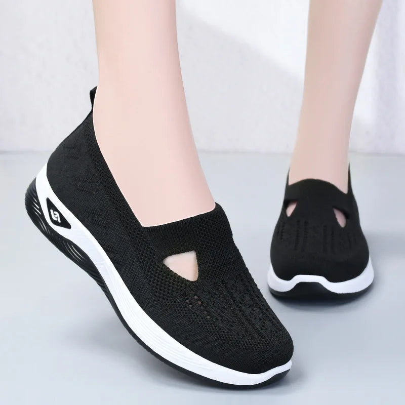 Tênis Ortopédico Feminino - FitComfort Tênis Ortopédico Feminino - FitComfort Superfacilita Preto 34 