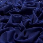 Vestido Longo Festa com Manga Bufante e Tecido Crepe SH - Vestido Longo Festa com Manga Bufante e Tecido Crepe Superfacilita Azul Royal P 