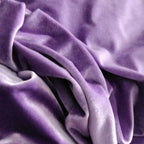 Vestido Sereia Veludo com Cristais e Fenda Vestido Sereia Veludo com Cristais e Fenda Superfacilita Lavanda P 