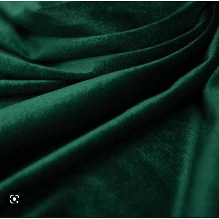 Vestido Sereia Veludo com Cristais e Fenda Vestido Sereia Veludo com Cristais e Fenda Superfacilita Verde musgo P 