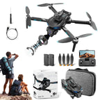 XT606/GN-506 Drone 8K Dual Camera Brushless Motor RC Quadcopter Profissional Helicóptero Dobrável C Superfacilita 