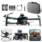 XT606/GN-506 Drone 8K Dual Camera Brushless Motor RC Quadcopter Profissional Helicóptero Dobrável C Superfacilita 