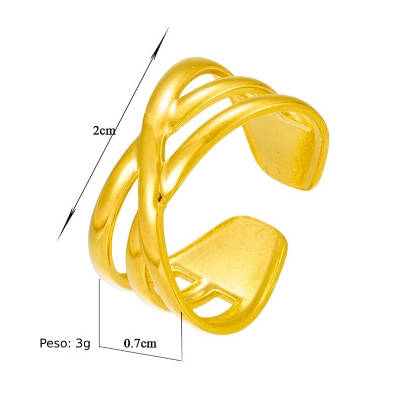 Anel Feminino Anne GRUPO 6 - Anel Feminino Anne Superfacilita 