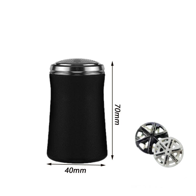 Barbeador Elétrico de Bolso Barbeador Elétrico de Bolso Superfacilita Preto + 1 Recarga Grátis 