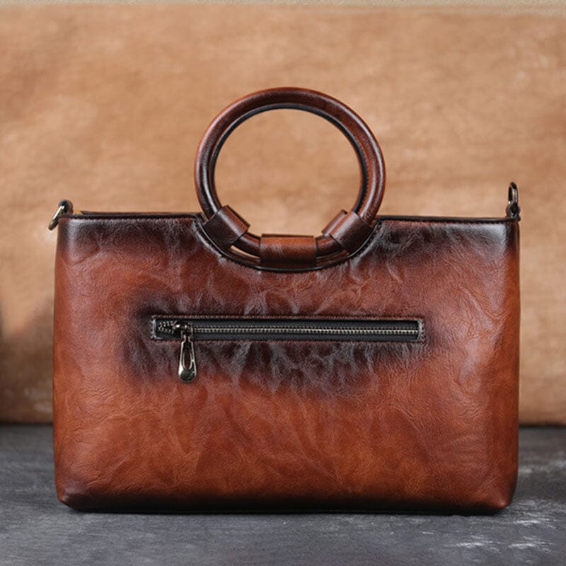 Bolsa de Couro Feminina Exclusive Bolsa C Fem Exclusive M7 Superfacilita 