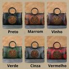 Bolsa de Couro Feminina Exclusive Bolsa C Fem Exclusive M7 Superfacilita 