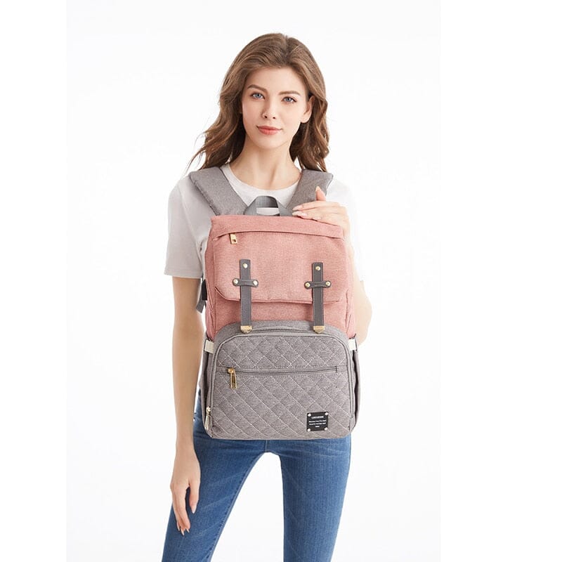 Bolsa de Maternidade LAND&LEQUEEN - Linha Sweet USB Bolsa MaT. LAND&LEQUEEN Super FAcilita 