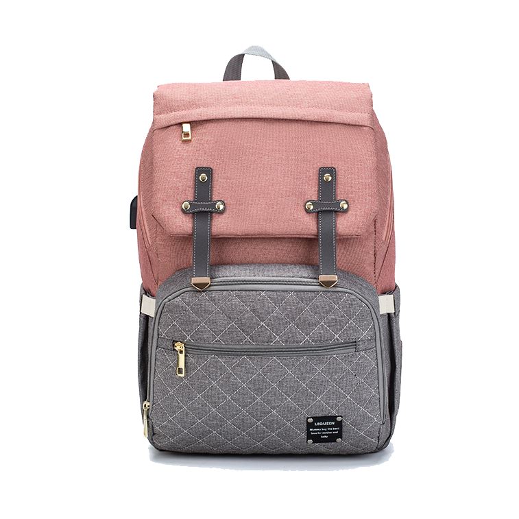 Bolsa de Maternidade LAND&LEQUEEN - Linha Sweet USB Bolsa MaT. LAND&LEQUEEN Super FAcilita 