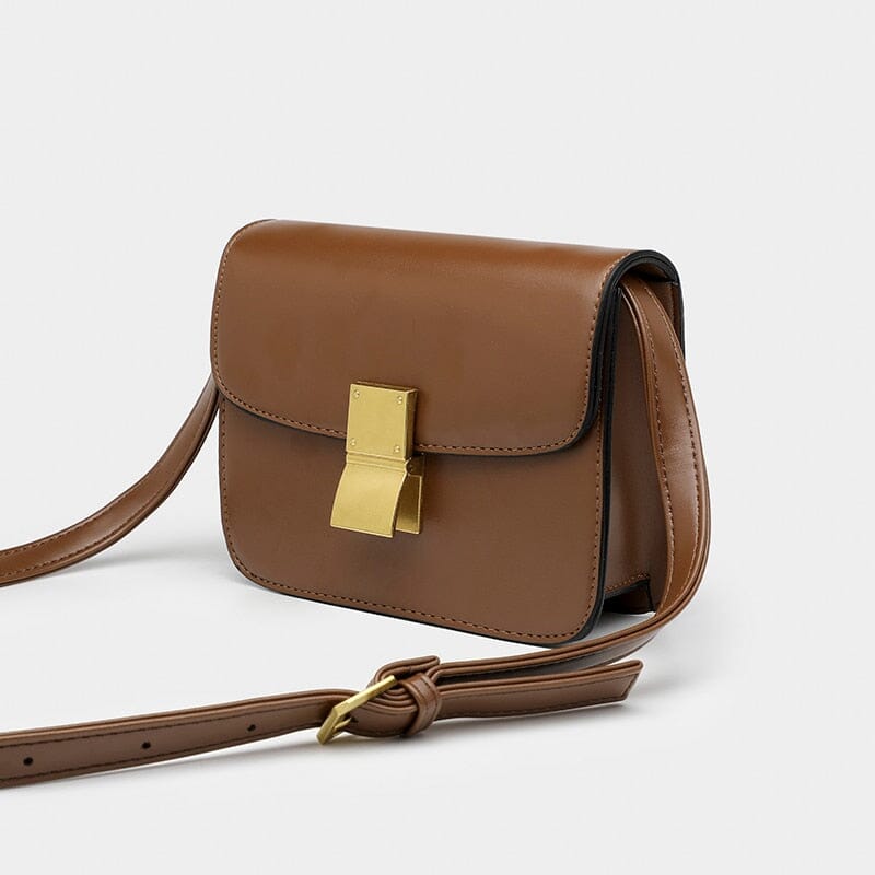 Bolsa de Ombro Crossbody em Couro Bolsa de Ombro Crossbody em Couro Superfacilita 