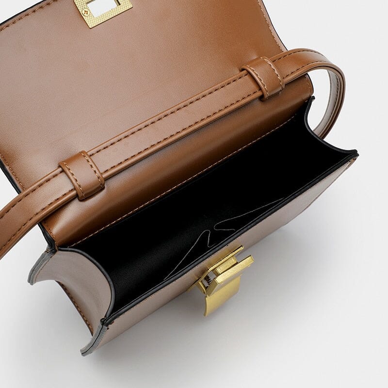 Bolsa de Ombro Crossbody em Couro Bolsa de Ombro Crossbody em Couro Superfacilita 