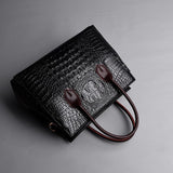 Bolsa Feminina de Couro Crocodile Luxo