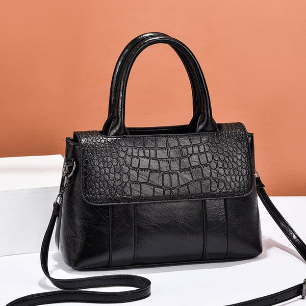 Bolsa Feminina de Luxo Ladies Bolsa F. de Luxo Ladies M9 Superfacilita Preto 