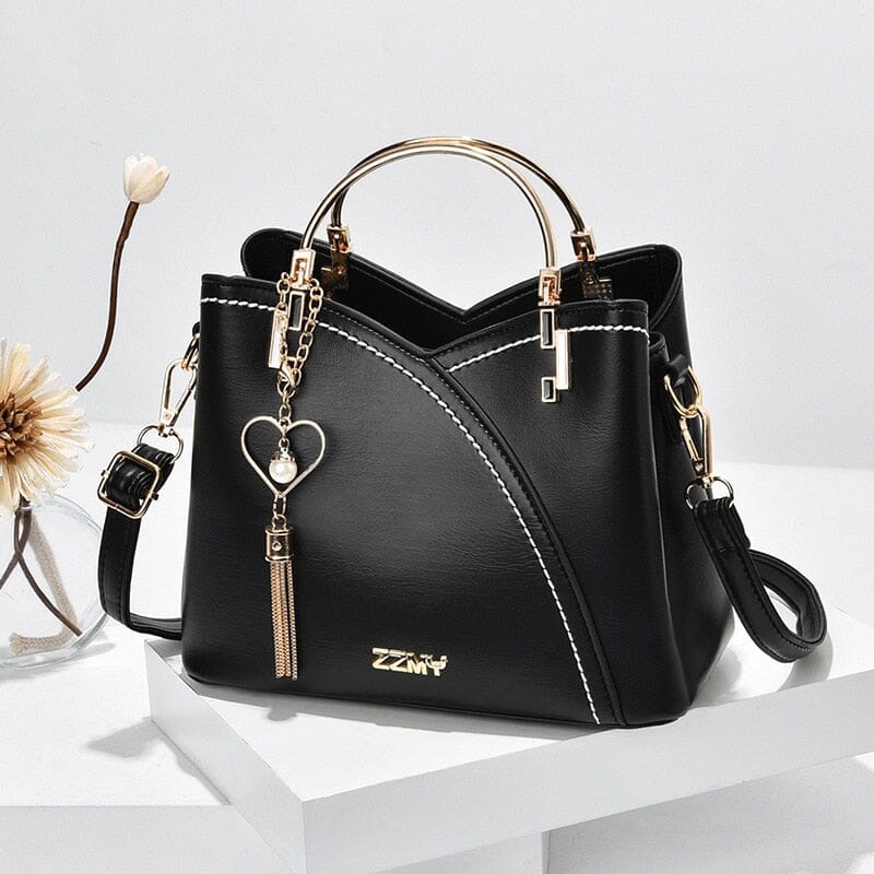 Bolsa Feminina Duo Color Bolsa Feminina Duo Color Superfacilita Preta 