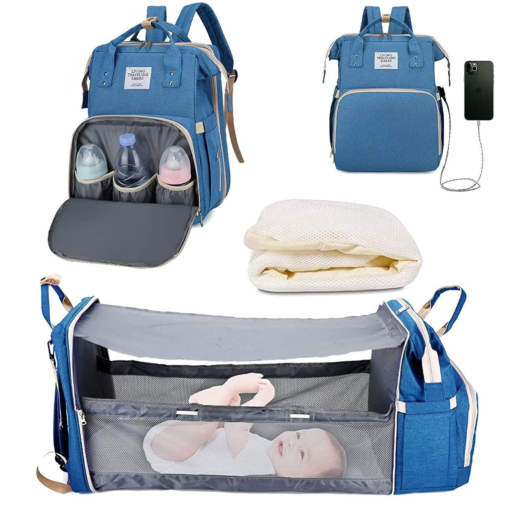 Bolsa Maternidade para Bebês com Berço Portátil - Baby Dream Bolsa Mater.com Berço Portátil Superfacilita 