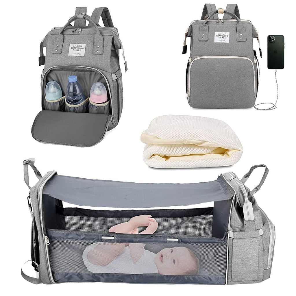 Bolsa Maternidade para Bebês com Berço Portátil - Baby Dream Bolsa Mater.com Berço Portátil Superfacilita 