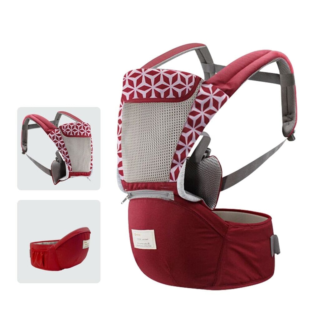 Bolsa Suporte Para Bebê Bolsa Suporte Para Bebê Superfacilita Vermelha 