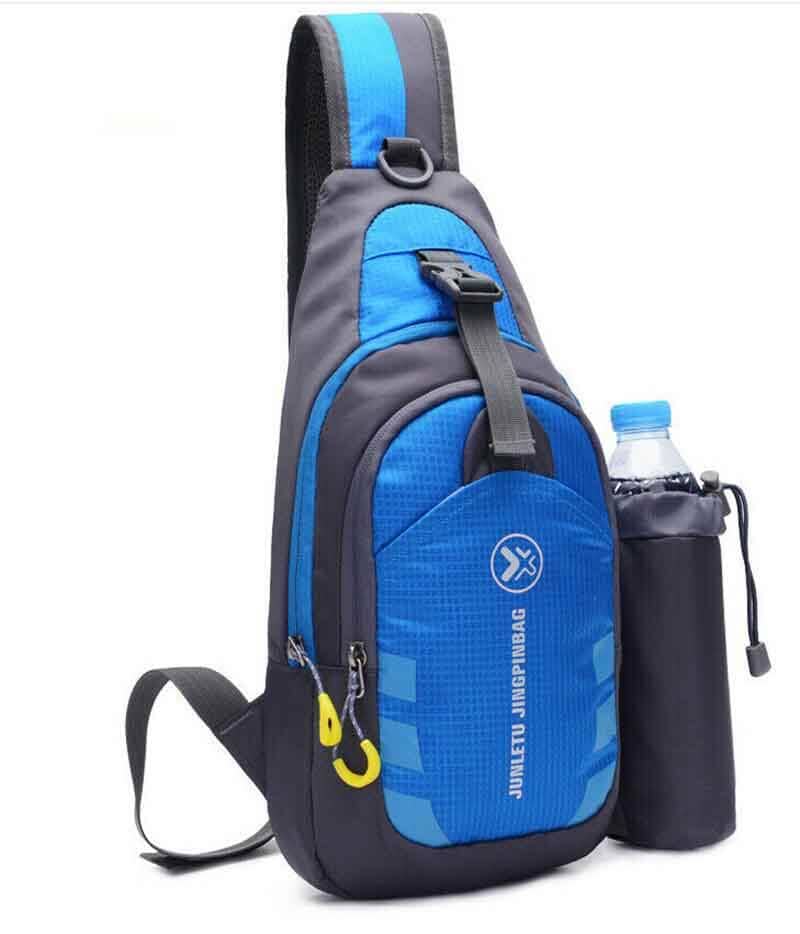 Bolsa Transversal Masculina/Feminina bolsa T. ciclismo Superfacilita Azul 