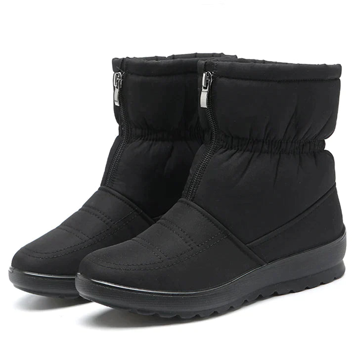 Bota Feminina de Inverno Impermeável bota.inverno Superfacilita Preta 33 