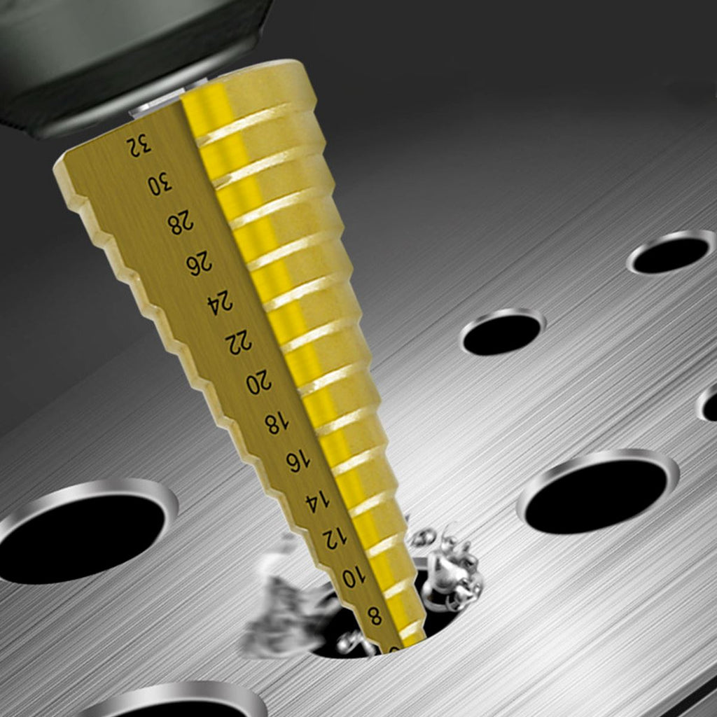 Brocas Titanium Kit 3 unidades Brocas Titanium Kit Superfacilita 