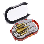 Brocas Titanium Kit 3 unidades Brocas Titanium Kit Superfacilita Kit 3 Unidades 