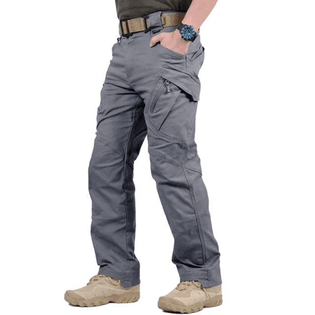 Calça Tática Militar Ultra Resistente Impermeável - Sheppard Calças Superfacilita Cinza P (38 Até 40) 