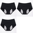 Calcinha Absorvente - Dry Comfy - COMPRE 2 LEVE 3 calcinha abs 3un Superfacilita 3 Preto M (40-65kg) 