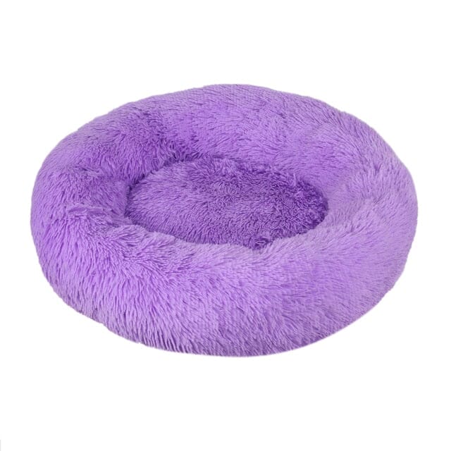 Cama Macia e Confortável para Pets Cama Pet Superfacilita Roxo 40cm 