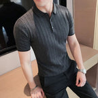 Camisa Polo Masculina Personality Camisa Polo Masculina Personality Superfacilita P Cinza 