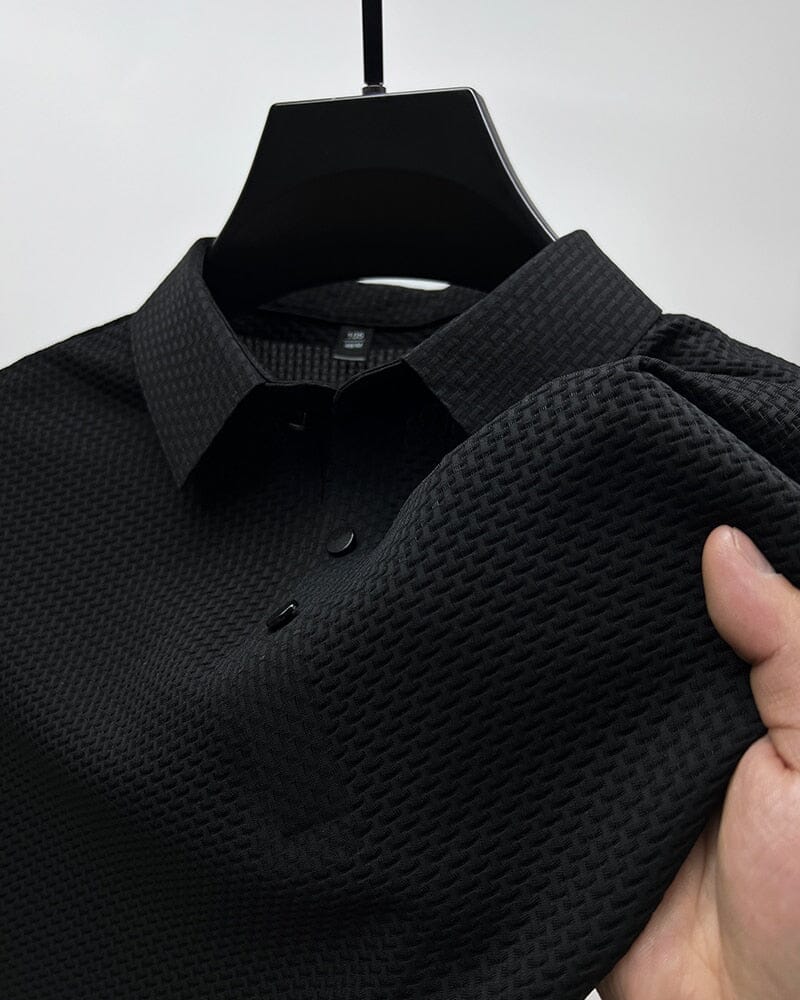 Camisa Polo Premium Elegant™ G-03 - Camisa Polo Superfacilita Preto P (50-62KG) 