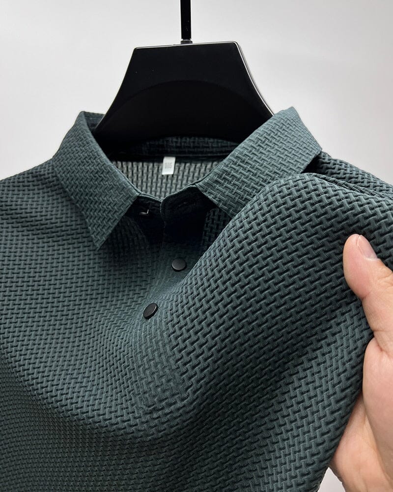 Camisa Polo Premium Elegant™ G-03 - Camisa Polo Superfacilita Verde P (50-62KG) 