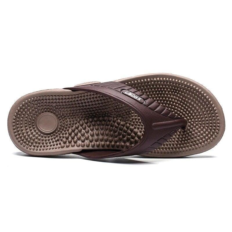 Chinelo Ortopédico Masculino Massageador Chinelo O. Masculino Superfacilita 