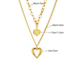 Colar Amor em Dobro Colar coração em dobro Superfacilita 