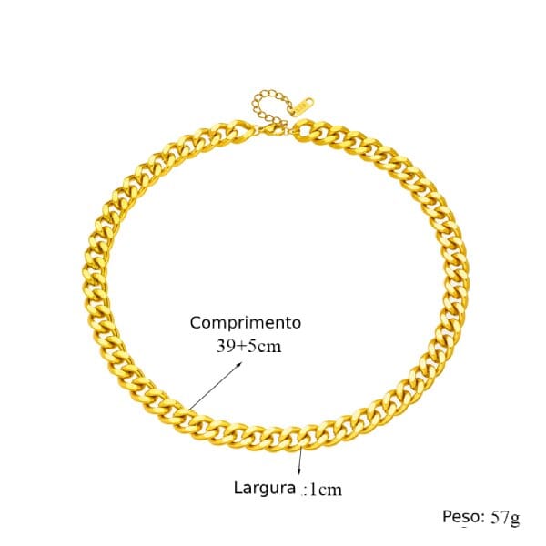 Colar e Pulseira Luxe GRUPO 1 - Colar e Pulseira Luxe Superfacilita 