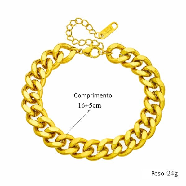 Colar e Pulseira Luxe GRUPO 1 - Colar e Pulseira Luxe Superfacilita 