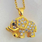 Colar Feminino Com Pingente Colar Feminino Com Pingente Superfaciltia Elefante 