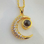 Colar Feminino Com Pingente Colar Feminino Com Pingente Superfaciltia Lua 