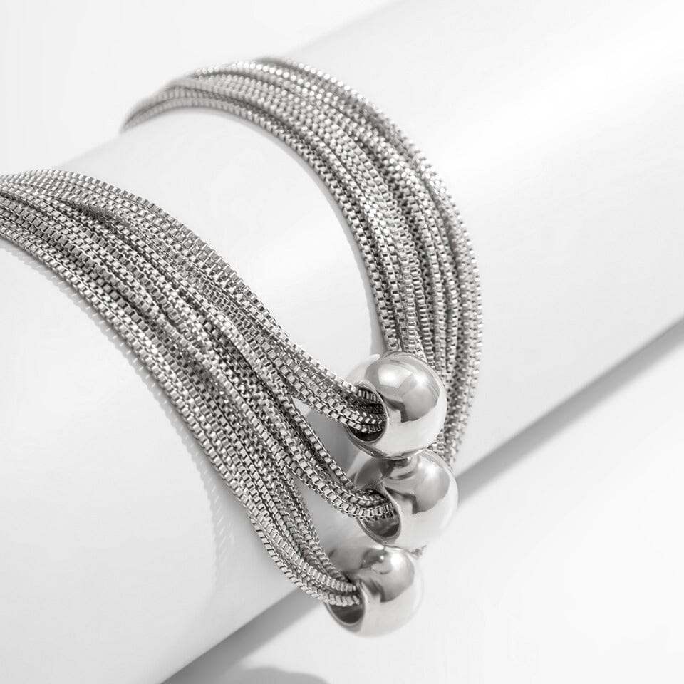 Colar Multi Fios Folheado a Ouro Colar Multi Fios Folheado a Ouro Superfacilita 