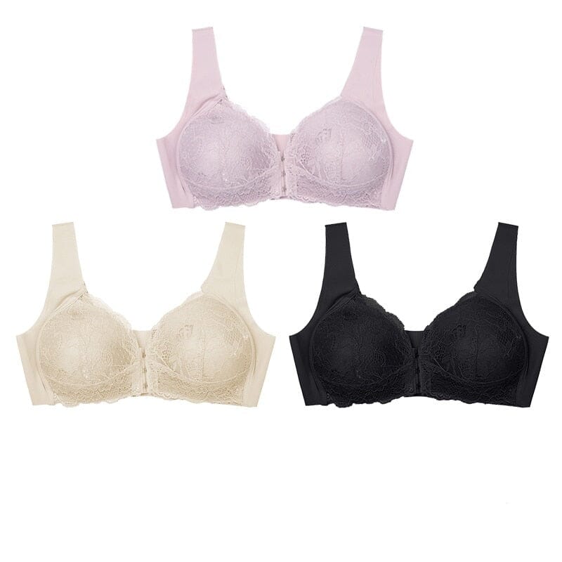 Compre 1 Leve 3 - Sutiã Ultra Confort Sutian Ultra Confort C1L3 Superfacilita 01 Nude + 01 Preto + 01 Lilás P(38-40) 