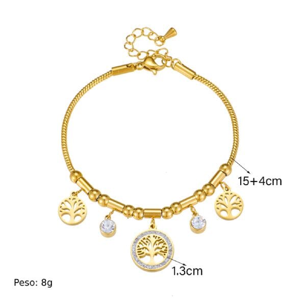 Conjunto Colar Pulseira Dual GRUPO 1 - Conjunto Colar Pulseira Dual Superfacilita 