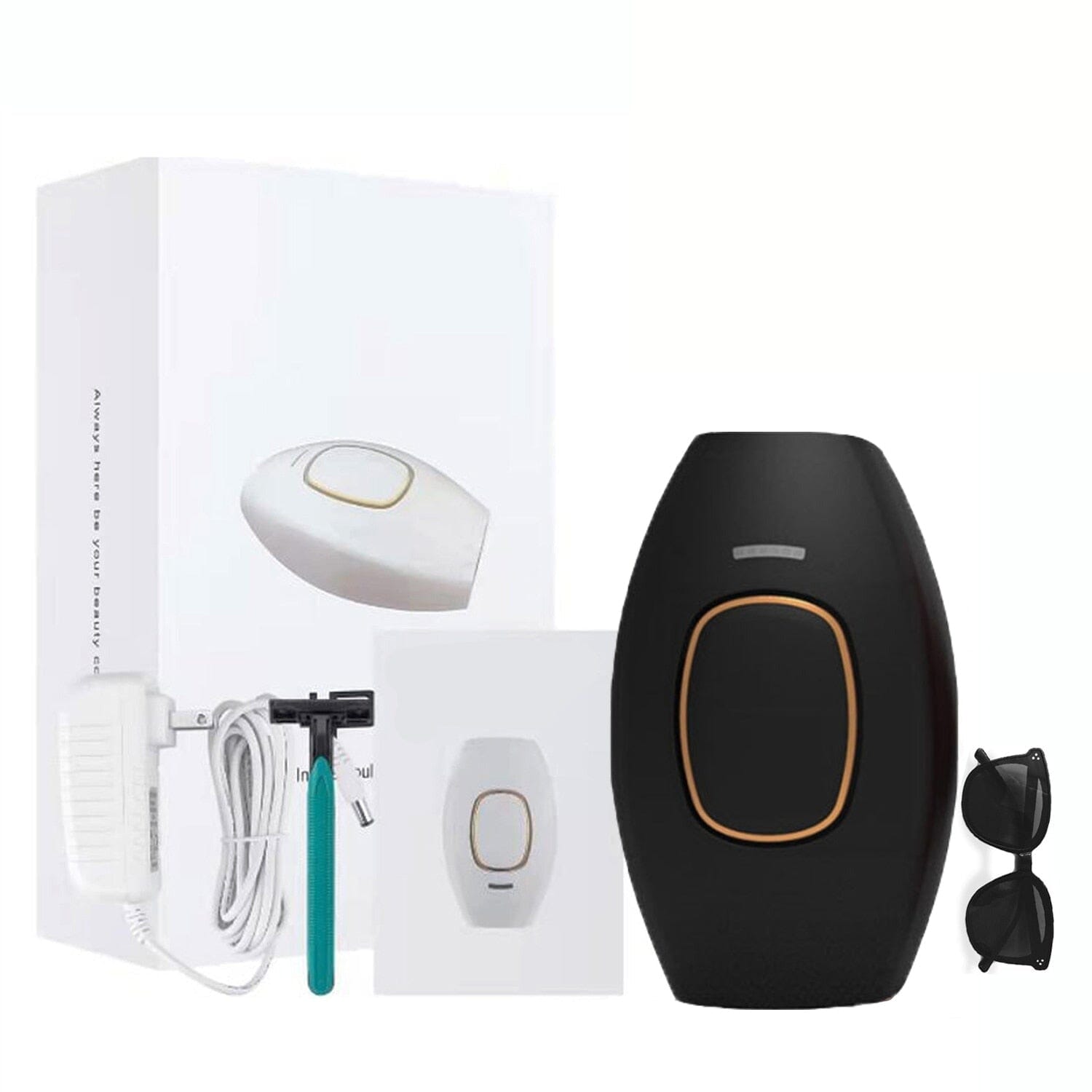 Depilador Laser Luz Pulsada IPL Original Depilador Laser Superfacilita Preto 