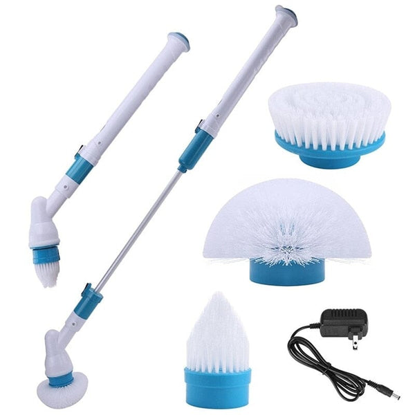 Escova de Limpeza Elétrica Cleaning Brush Escova elétrica Brush Superfacilita Branca 