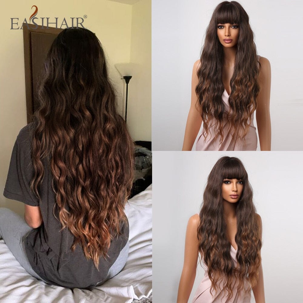 Lace Front Longa Aisihair Peruca Longa Aisihair Superfacilita 