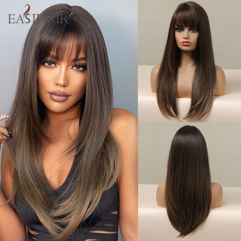 Lace Front Longa Aisihair Peruca Longa Aisihair Superfacilita 