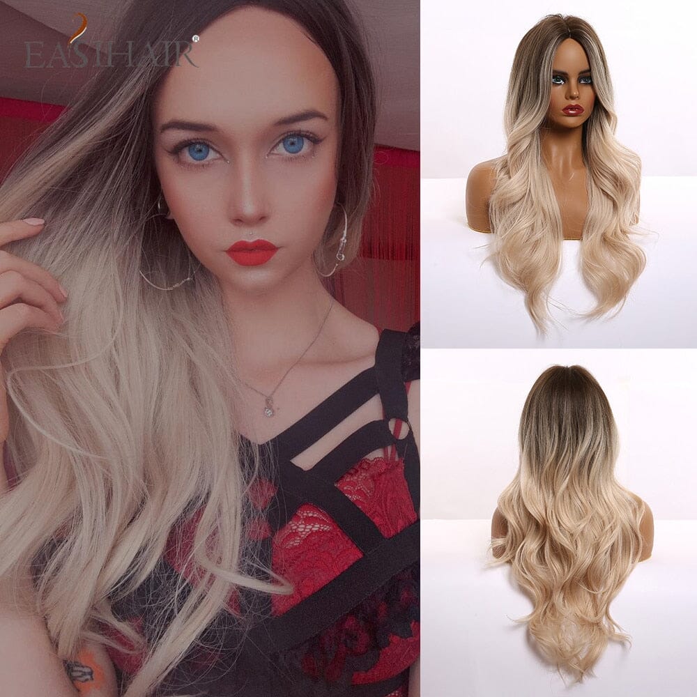 Lace Front Longa Aisihair Peruca Longa Aisihair Superfacilita Wigs-lc307-1 