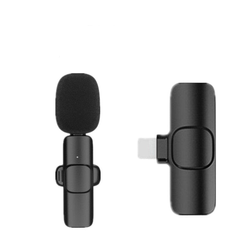 Microfone Profissional Sem Fio Speaker Microfone Profissional Sem Fio Speaker Superfacilita Para IOS (1 Receptor e 1 Microfone) 