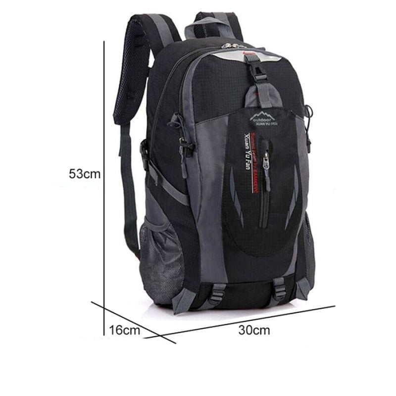 Mochila de Viagem Nylon Masculina Mochila Masculina Gr Superfacilita 