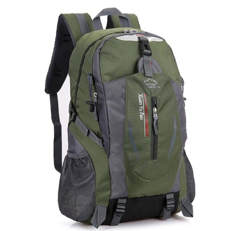 Mochila de Viagem Nylon Masculina Mochila Masculina Gr Superfacilita Verde Escuro 